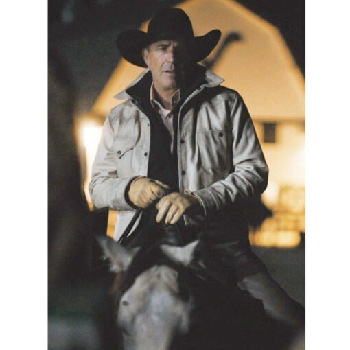 Yellowstone John Dutton Leather Jacket - Image 2