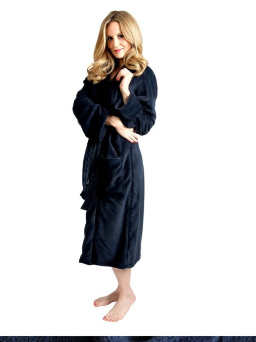 Simple Blue Bathrobe