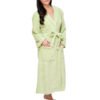 Simple Light Green Bathrobe