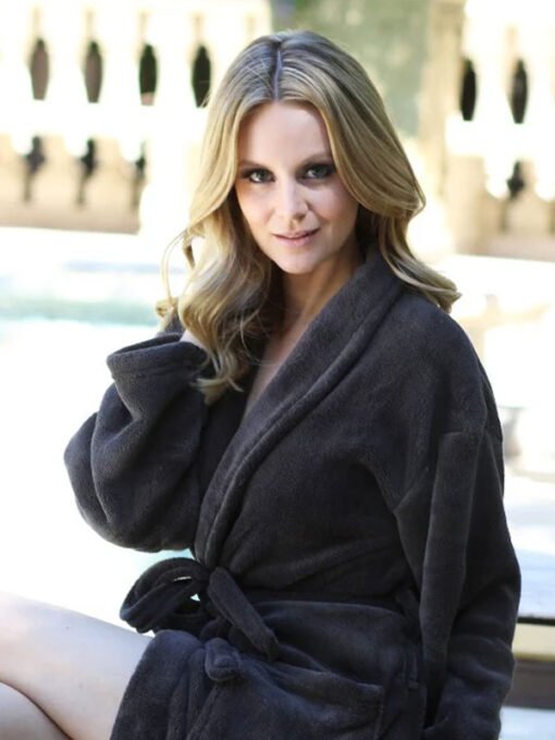 Simple Charcoal Gray Bathrobe