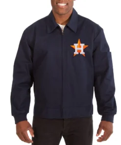 Houston Astros Workwear Navy Blue Jacket