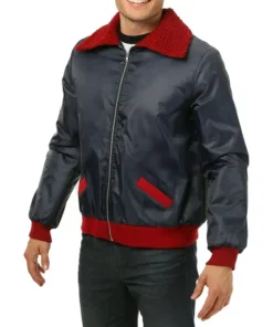 The Simpsons Mr. Plow Navy Jacket