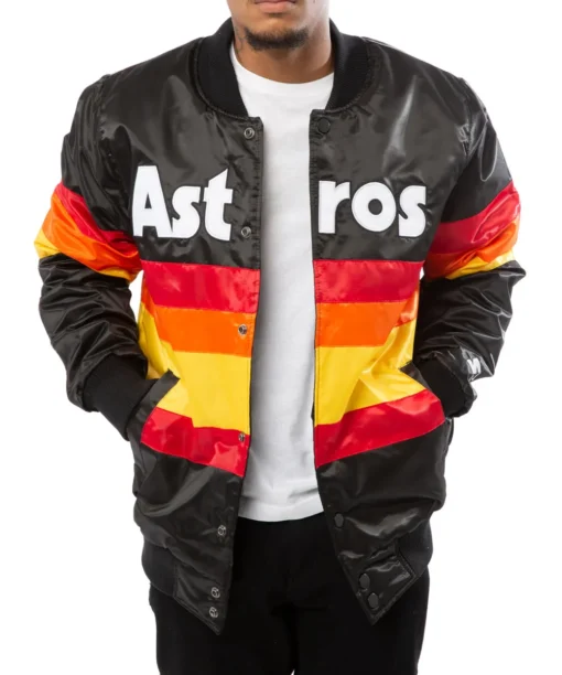 Starter Houston Astros Satin Jacket - Image 6