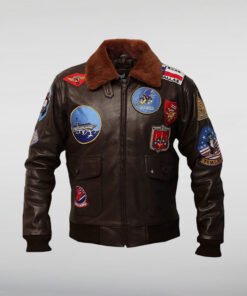 Top Gun Tom Cruise Leather Jacket