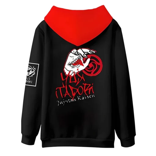Yuji Itadori Jujutsu Kaisen Hoodie - Image 2